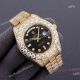 Best Copy Rolex Oyster Perpetual Day Date Yellow Gold Diamond Bezel Automatic Watches (2)_th.jpg